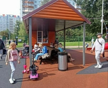 В парке Макса Ашманна открылась новая детская площадка «Замок и дракон»