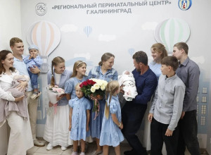 Две жительницы Калининградской области стали мамами в один день, родив десятых детей