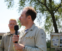 На Балтийской косе открыли сквер морской авиации: от гидросамолётов до Су-33