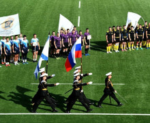 В Калининграде определился первый обладатель Кубка ВМФ по регби-7