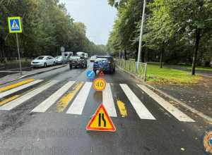 В Калининграде на улице Невского автомобиль сбил пешехода