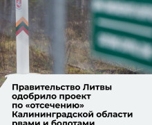 Литовское правительство одобрило план укрепления рубежа с Калининградской областью и Беларусью