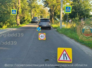 В Куликово автомобиль Omoda сбил восьмилетнюю девочку на пешеходном переходе