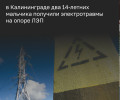 В Калининграде подростки пострадали от удара током на опоре ЛЭП