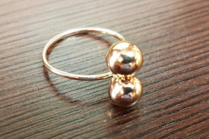 Куплю золотое кольцо «Поцелучик» СССР (Рига), 583 пробы