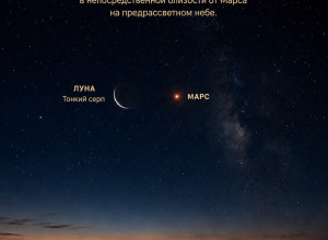 Сентябрьское небо: сближения планет, метеорный поток и полнолуние