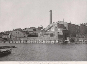 Фабрика паровой очистки шерсти (Ostpreußische Dampf-Wollwäscherei, Königsberg)