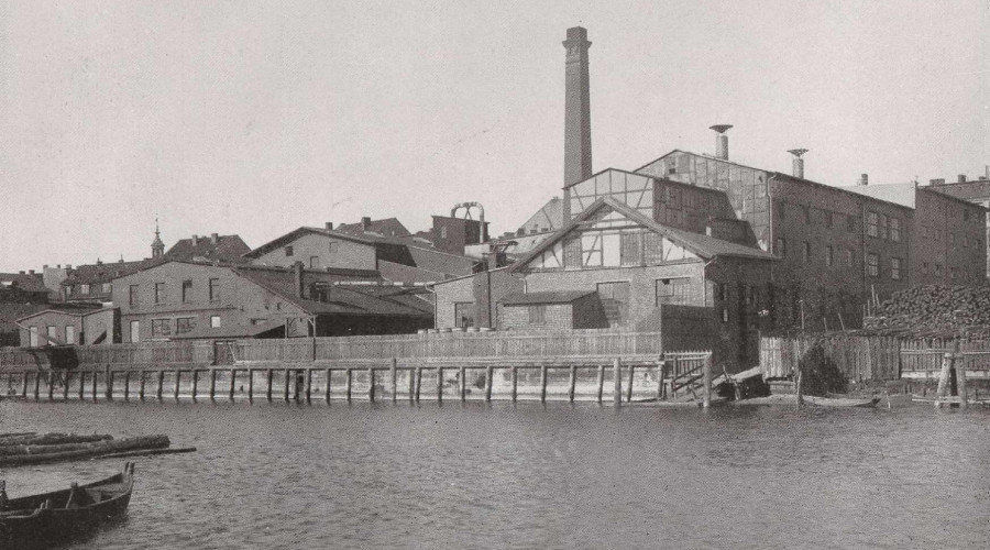 Фабрика паровой очистки шерсти (Ostpreußische Dampf-Wollwäscherei, Königsberg)