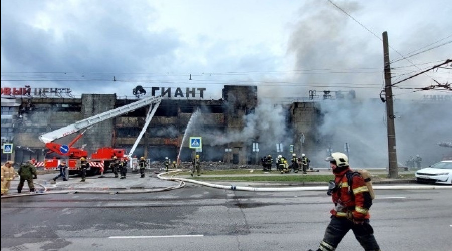 Уголовное дело возбуждено после пожара в калининградском ТЦ «Гиант»