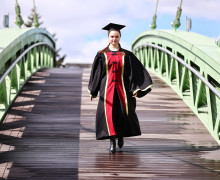 В Калининграде состоялось открытие пешеходного моста от парка «Юность» на остров Канта