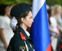 День знаний в приграничном Мамоново: школа-ровесница региона встретила первоклассников