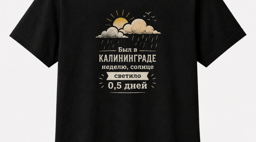 «Лепота» выпустила футболки с надписями для жителей и гостей Калининграда