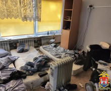 В Балтийске мигранты, работавшие на ремонте школы, ночевали в учебных классах