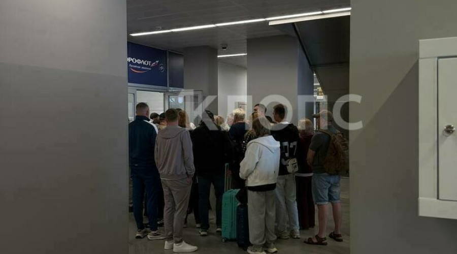 В Храброво скопились очереди из-за задержек рейсов «Аэрофлота» и «Победы»